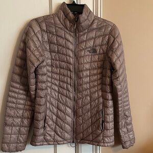 The North Face Women's Taupe Puffer Jacket